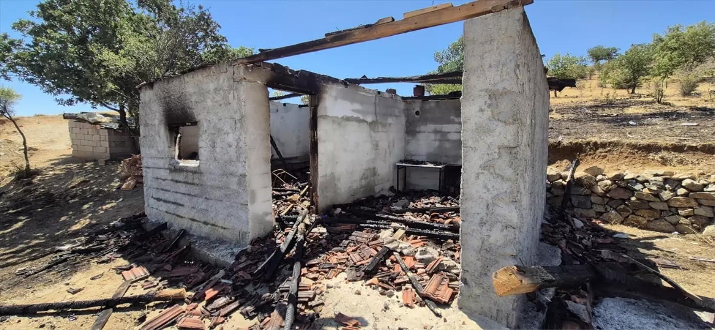 Bahşılı’da Çoban Evinde Yangın