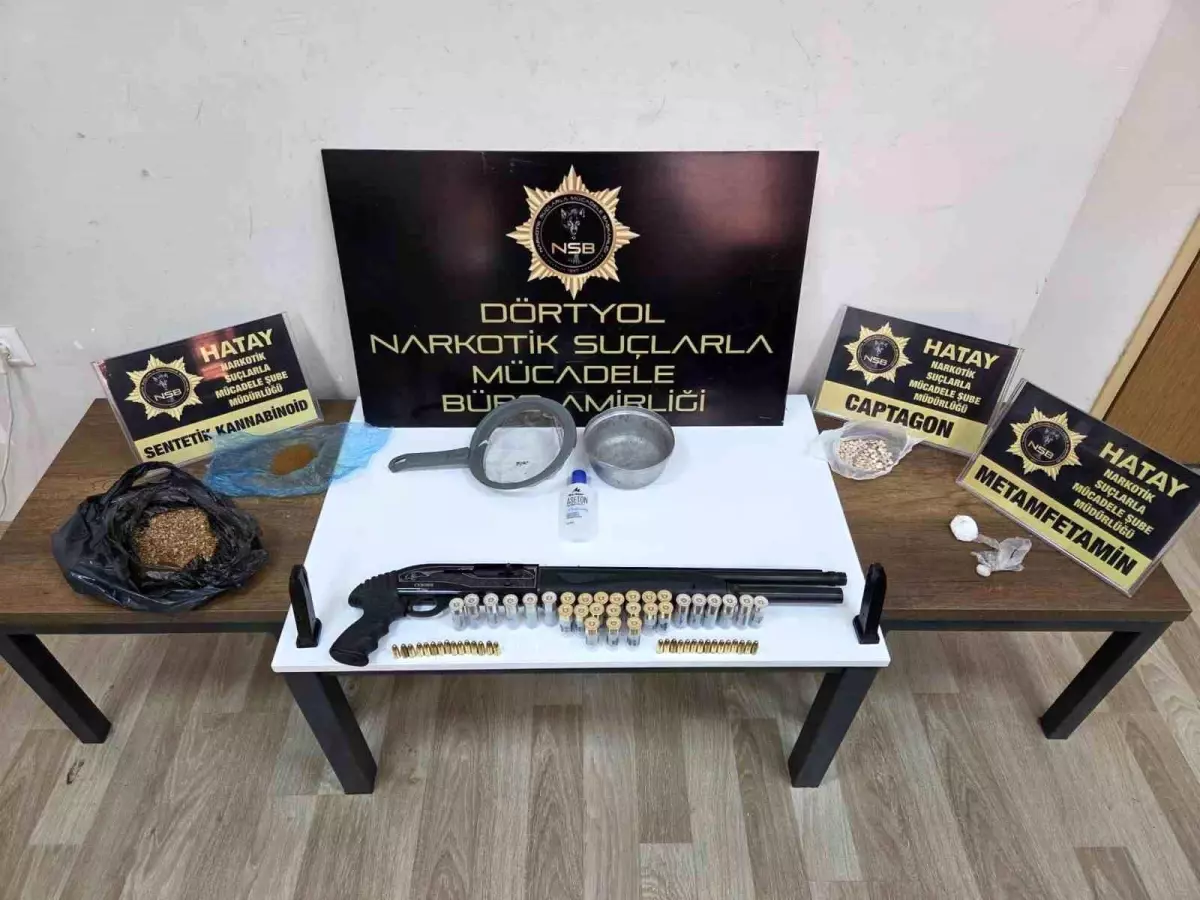 Hatay’da Uyuşturucu Operasyonu