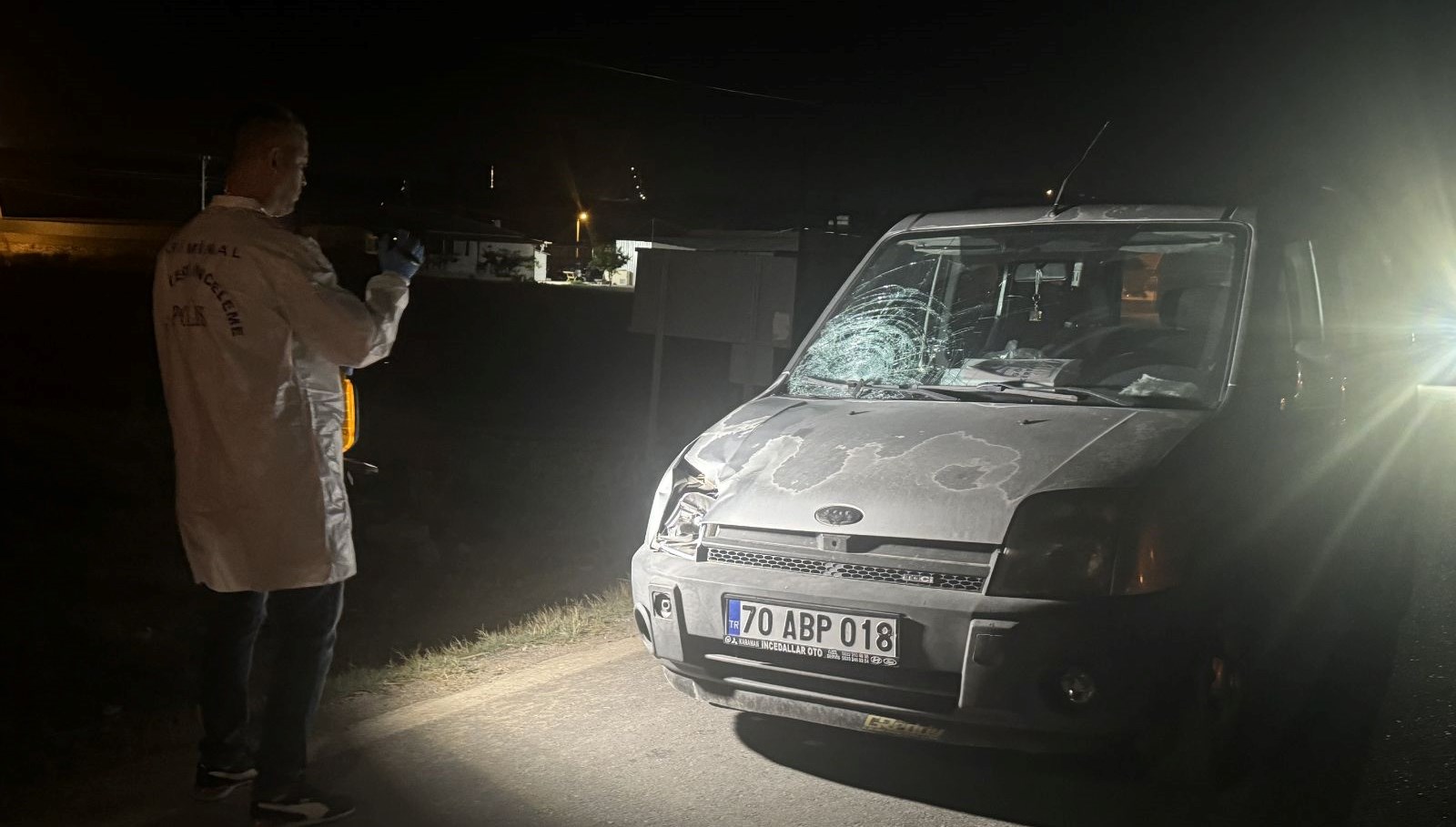 Karşıdan karşıya geçmeye çalışırken can verdi