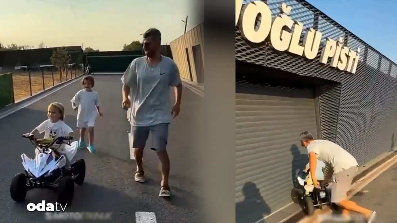 Kenan Sofuoğlu’nun yeni öğrencisi: Henüz 2 yaşındaki Rayen Sofuoğlu