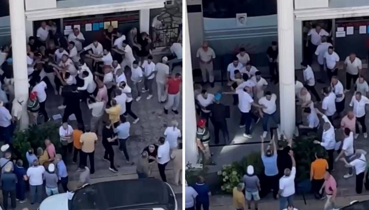 Samsun’da CHP delege seçiminde kavga