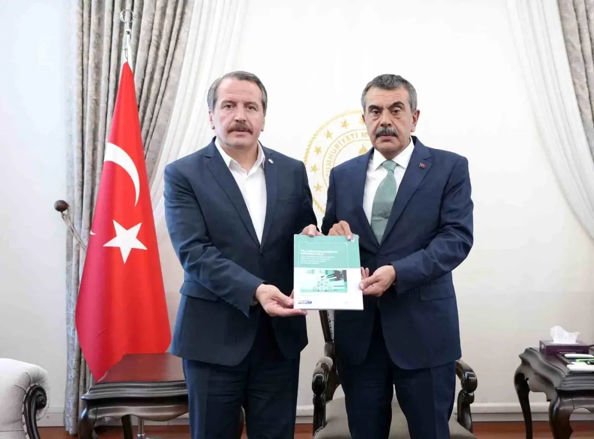 Yalçın, Bakan Tekin ile Eğitim Sorunlarını Görüştü