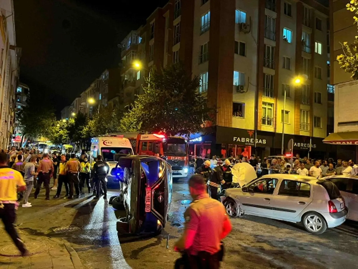 Çorlu’da 3 Araçlı Kaza: 3 Yaralı