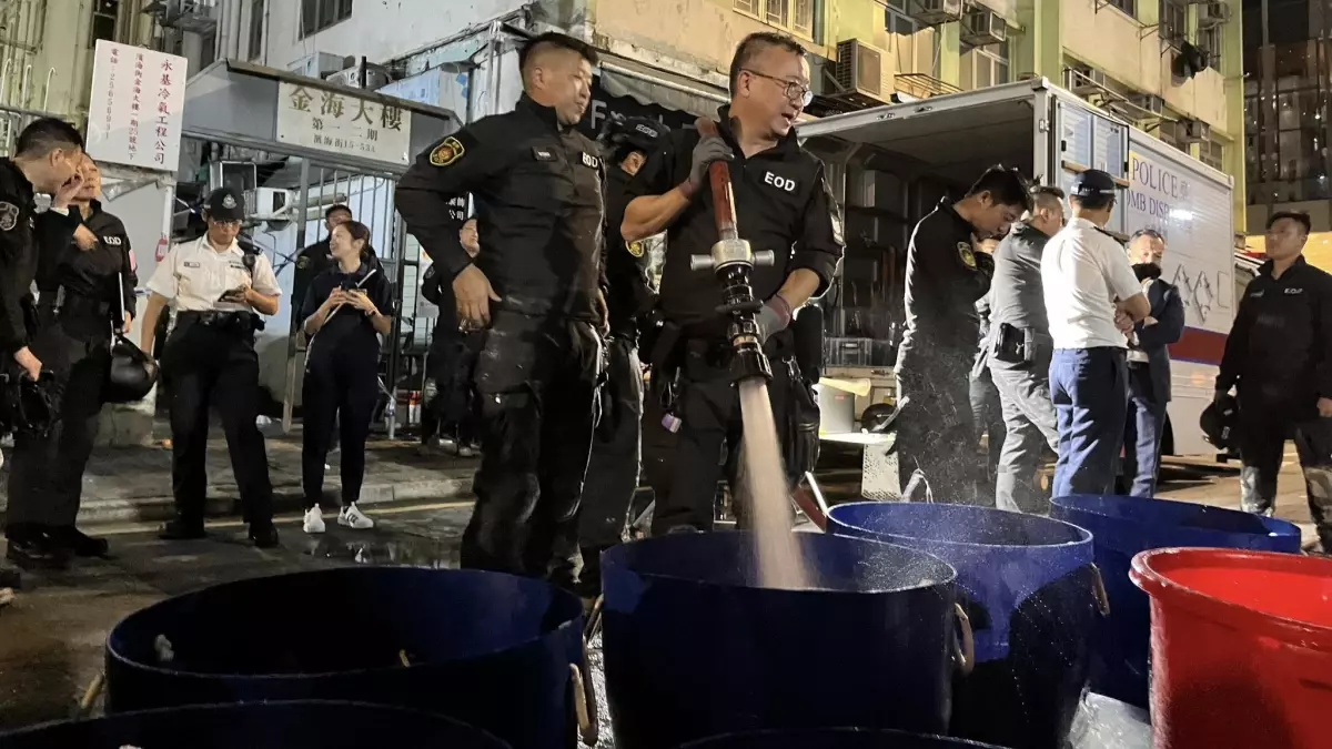 Hong Kong’da İkinci Dünya Savaşı Bomba İmhası