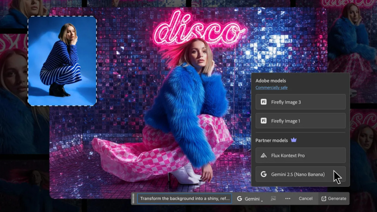 Photoshop’a Google’un Nano Banana modeli geldi: İşte yeni AI seçenekleri