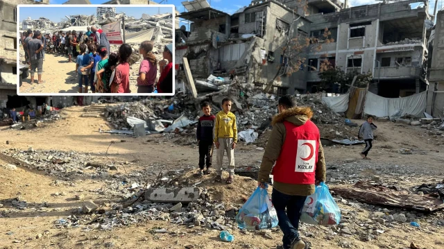 Türk Kızılaydan Gazze’deki sağlık hizmetlerine destek