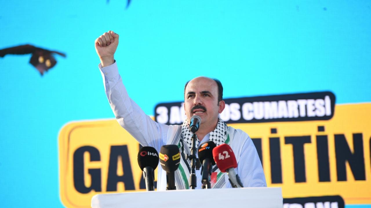 Başkan Altay: Mazlumun yanında, zalimin karşısında olmaya devam edeceğiz