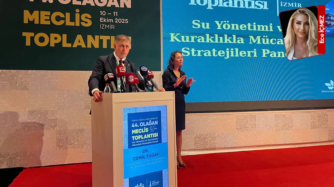 Cemil Tugay: ‘Türkiye’nin ‘su fakiri’ sınıfına girmesi beklenmektedir’