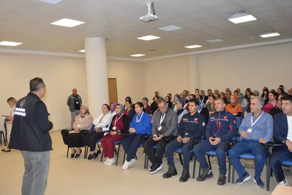 Havza Hastanesinde Yangın Eğitimi ve Tatbikatı
