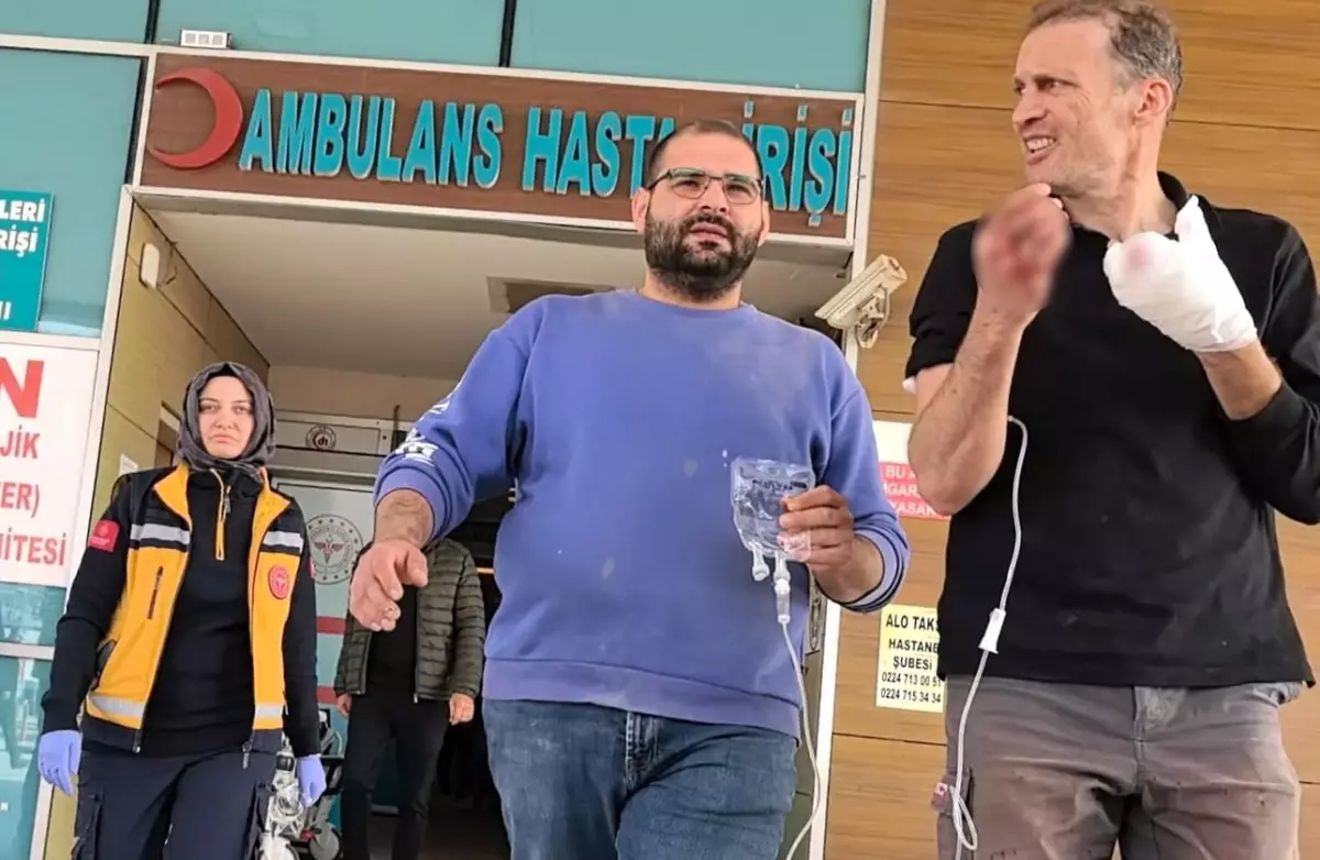 İnegöl’de Mobilya Atölyesinde İş Kazası: İki Parmak Koptu