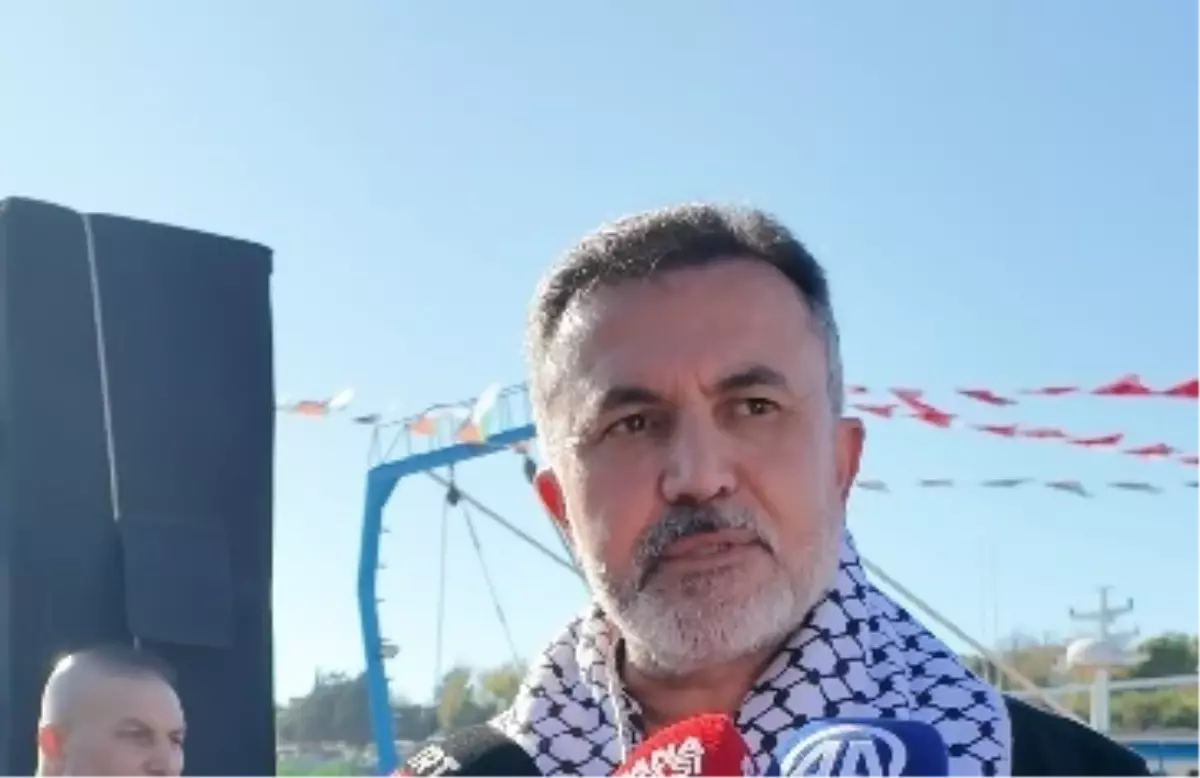 Karataş’tan Filistin’e Destek Gösterisi