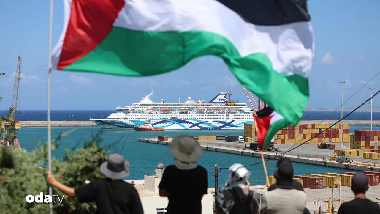 İsrailliler Girit’te olay çıkardı: 15 kişi gözaltında