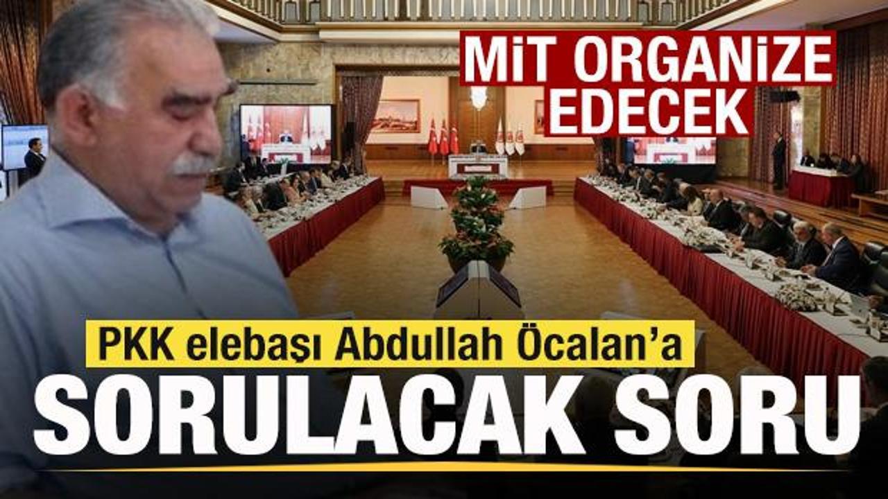 MİT organize edecek! Hazırlıklar başladı! işte Öcalan’a sorulacak  soru!