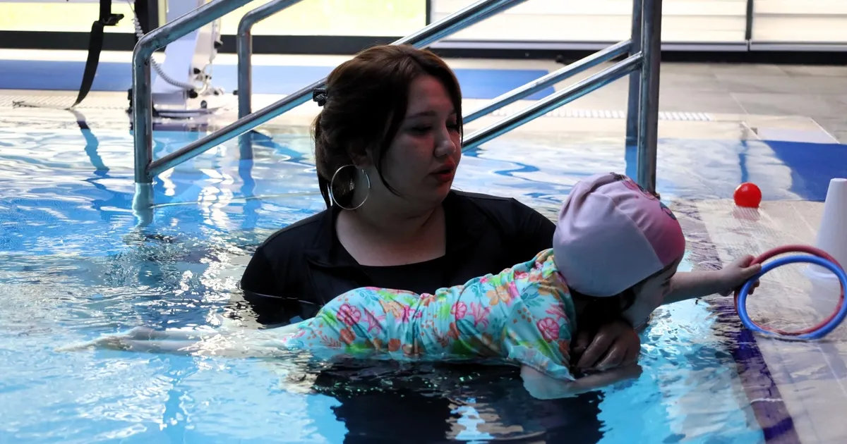 Gonca’da hidroterapi tedavisi hayatları değiştiriyor… Suyun gücüyle rehabilitasyon