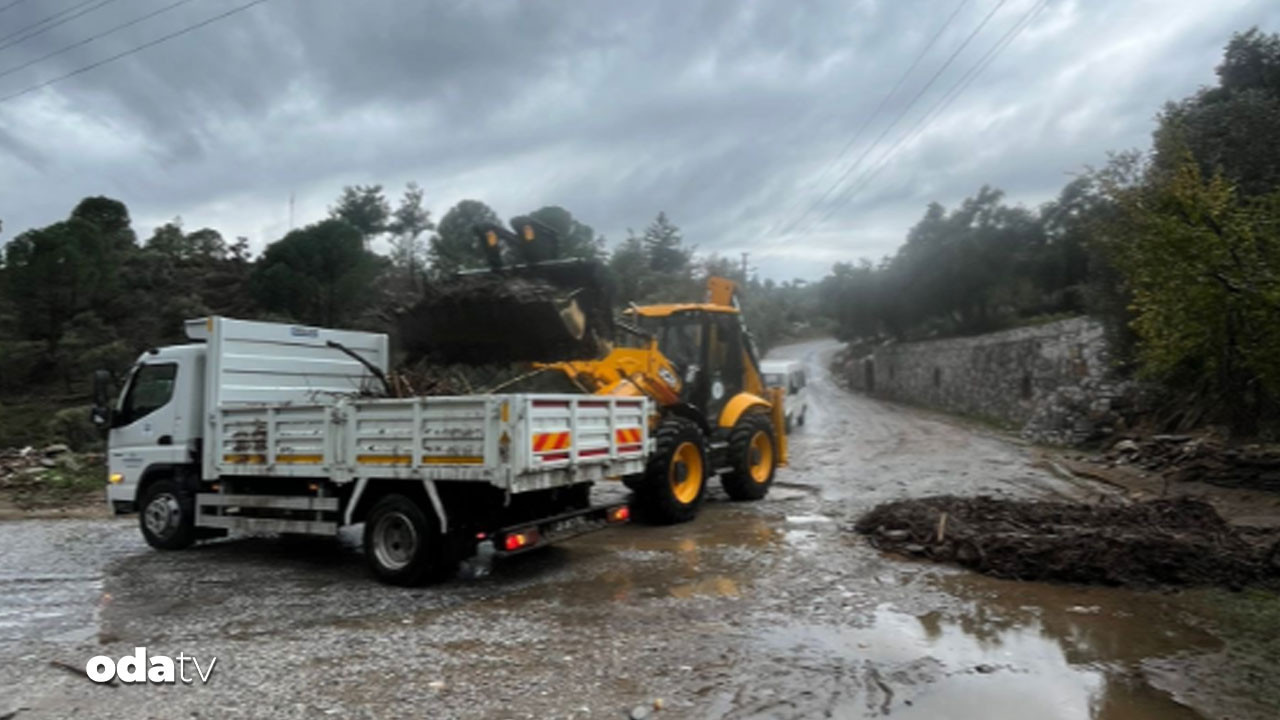Muğla’yı sağanak vurdu