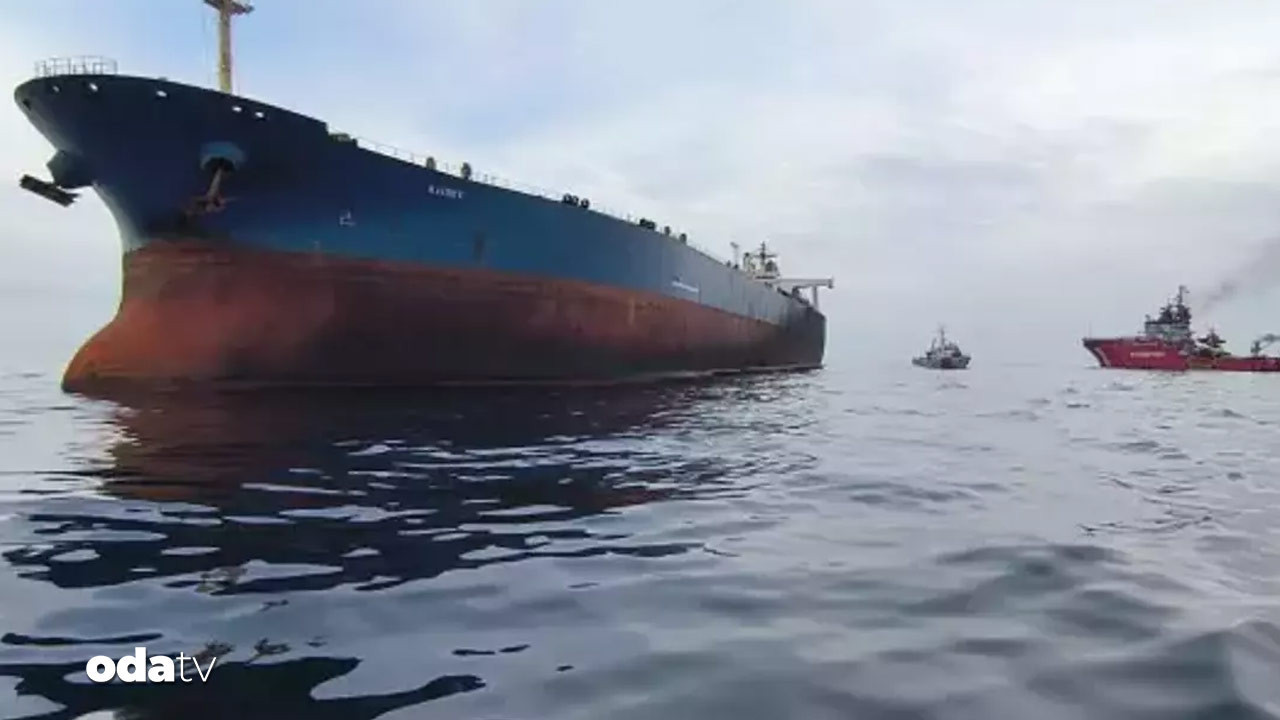 Saldırıya uğrayan gemi İstanbul açıklarına geldi