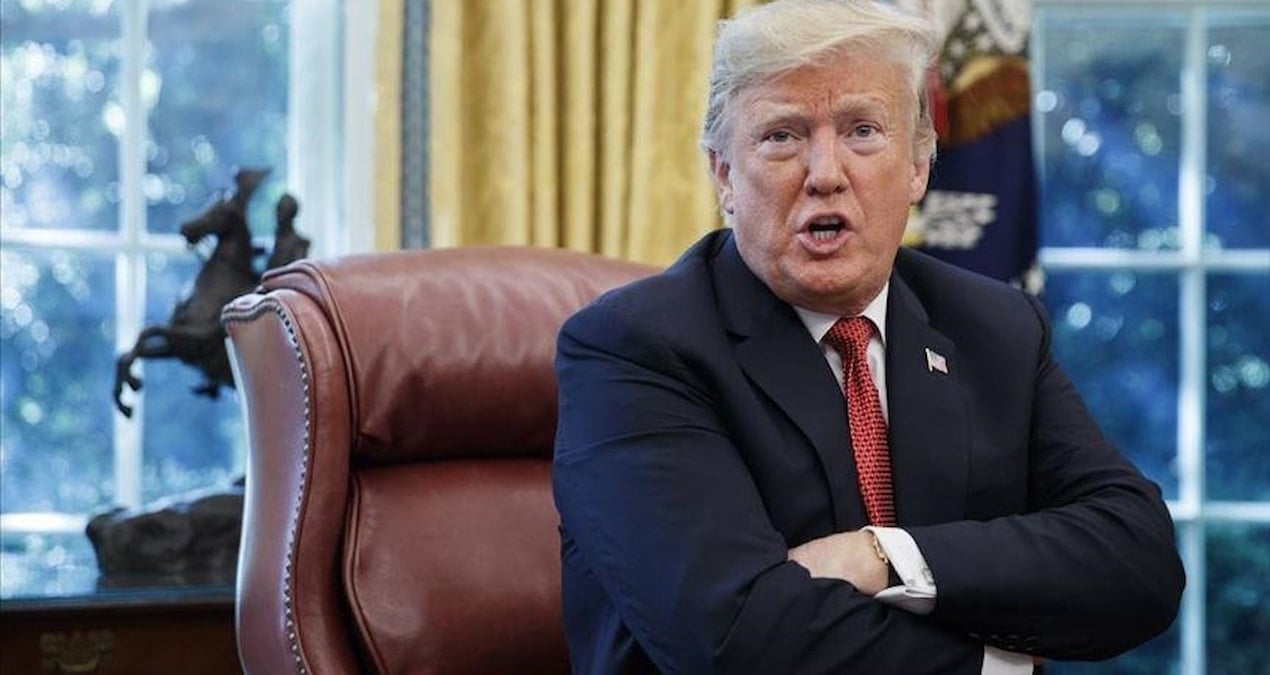 Trump ağzındaki baklayı çıkardı: Kuşattığı ülkeden ne istediğini söyledi