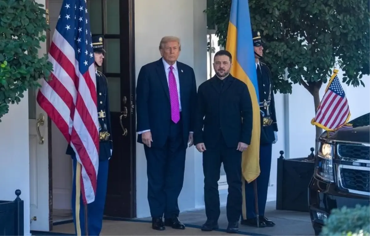 Trump ve Zelenskiy Florida’da Buluştu