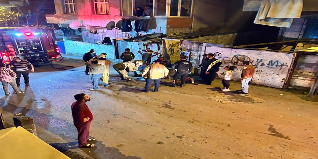 Üç çocuğun öldüğü faciada komşular canlarını ortaya koymuş