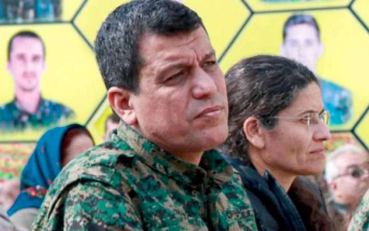 Mazlum Abdi ve İlham Ahmed Şam'da